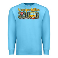 Ocean Blue transportation squad Premium Sweatshirt - MaliasSmallBusiness