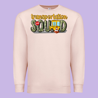 Transportation Squad Premium Sweatshirt Designed By Maliassmallbusiness
