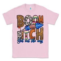 Bubblegum Pink boom bitch get out the way Classic Tee - HRA Design Shop