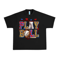 Black play ball baseball Urban Heavy Tee - Zillion Design Studio