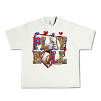 Pistachio play ball baseball Urban Heavy Tee - Zillion Design Studio