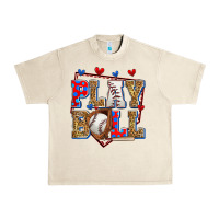 Sandshell play ball baseball Urban Heavy Tee - Zillion Design Studio