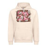 Sandshell Easter Quail Eggs And Leopard Bunny Urban Hoodie - RanaPortraitStore