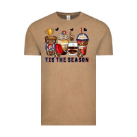 Vintage Coffee tis' the season american football coffee cups Vintage Tee - Zillion Design Studio
