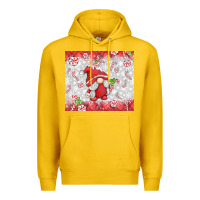 Lemon candy cane gnome Premium Hoodie - MaliasSmallBusiness