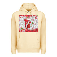 Pina Colada candy cane gnome Premium Hoodie - MaliasSmallBusiness