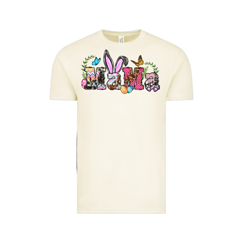 Easter Bunny Mama Vintage Tee by BarkalooDesign | Teevron