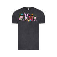 Vintage Black easter bunny mama Vintage Tee - BarkalooDesign