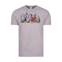 Vintage Zinc easter bunny mama Vintage Tee - BarkalooDesign