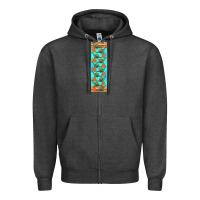Charcoal Heather dinosaur brontosaurus pen wrap Zipper Hoodie - Artiststas
