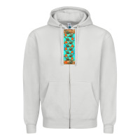 Dove Grey dinosaur brontosaurus pen wrap Zipper Hoodie - Artiststas