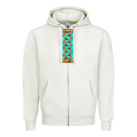 Oatmeal Heather dinosaur brontosaurus pen wrap Zipper Hoodie - Artiststas