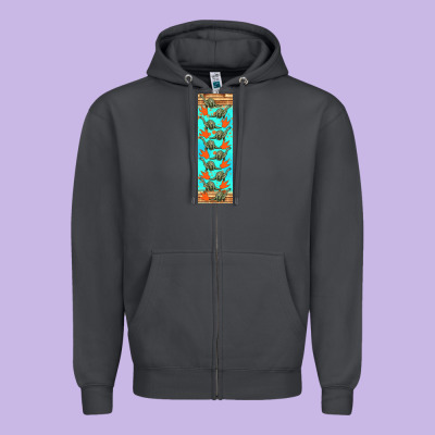 Dinosaur Brontosaurus Pen Wrap Zipper Hoodie Designed By Artiststas