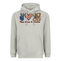 Moon Dust Peace Love America Heavyweight Hoodie - Jasminsmagicworld