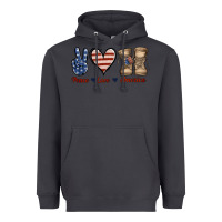 Smoke Peace Love America Heavyweight Hoodie - Jasminsmagicworld