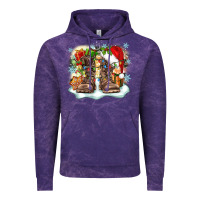 Cloud Purple army christmas Vintage Hoodie - Zillion Design Studio