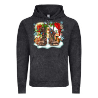 Vintage Black army christmas Vintage Hoodie - Zillion Design Studio