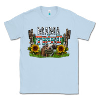 Dusty Blue mama tried1 Classic Tee - CowhideDigitalArt
