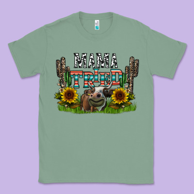 Mama Tried1 Classic Tee Designed By Cowhidedigitalart