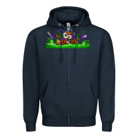 Navy one spooky nurse libbey glass Zipper Hoodie - BundleAndBundleShop