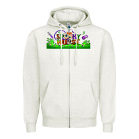 Oatmeal Heather one spooky nurse libbey glass Zipper Hoodie - BundleAndBundleShop
