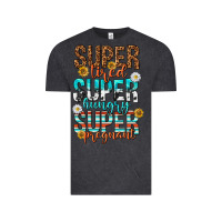 Vintage Black super tired super hungry super pregnant Vintage Tee - texasbilliewilder