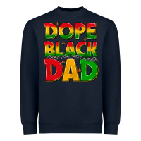 Navy dope black dad with stars Heavyweight Sweatshirt - texasbilliewilder