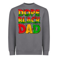 Storm dope black dad with stars Heavyweight Sweatshirt - texasbilliewilder