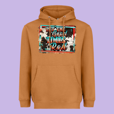 Let The Good Times Roll Heavyweight Hoodie Designed By Jasminsmagicworld
