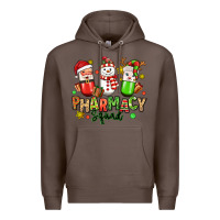 Coffee christmas pharmacy squad Premium Hoodie - MaliasSmallBusiness