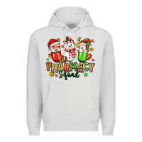 Dove Grey christmas pharmacy squad Premium Hoodie - MaliasSmallBusiness