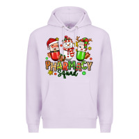 Lilac christmas pharmacy squad Premium Hoodie - MaliasSmallBusiness