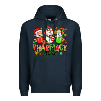 Navy christmas pharmacy squad Premium Hoodie - MaliasSmallBusiness