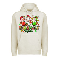 Oatmeal Heather christmas pharmacy squad Premium Hoodie - MaliasSmallBusiness