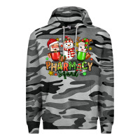 Slate Camo christmas pharmacy squad Premium Hoodie - MaliasSmallBusiness