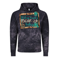 Cloud Black feeling kinda idgafish today Vintage Hoodie - texasbilliewilder