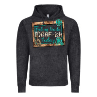 Vintage Black feeling kinda idgafish today Vintage Hoodie - texasbilliewilder