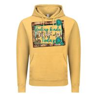 Vintage Mustard feeling kinda idgafish today Vintage Hoodie - texasbilliewilder