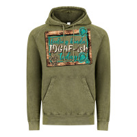 Vintage Olive feeling kinda idgafish today Vintage Hoodie - texasbilliewilder