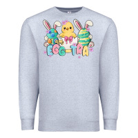 Heather Grey i am eggtra Premium Sweatshirt - MaliasSmallBusiness