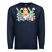 Navy i am eggtra Premium Sweatshirt - MaliasSmallBusiness