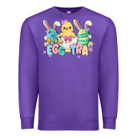 Purple i am eggtra Premium Sweatshirt - MaliasSmallBusiness