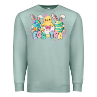 Seafoam i am eggtra Premium Sweatshirt - MaliasSmallBusiness