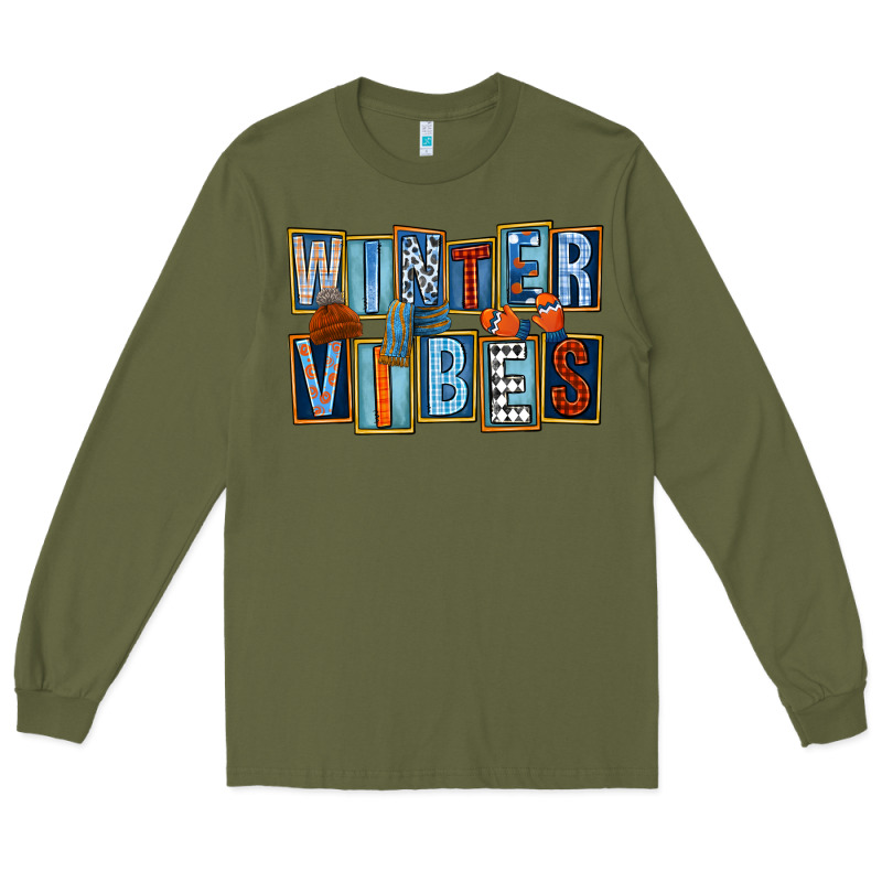 Winter Vibes Long Sleeve Tee by FaDigitalArtStudio | Teevron