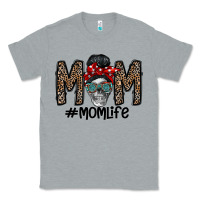 Heather Grey mom life Classic Tee - CowhideDigitalArt