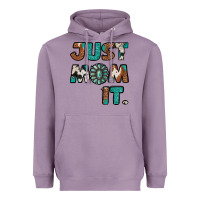 Lavender Just Mom It Heavyweight Hoodie - Jasminsmagicworld