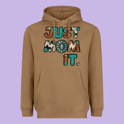 Just Mom It Heavyweight Hoodie Designed By Jasminsmagicworld