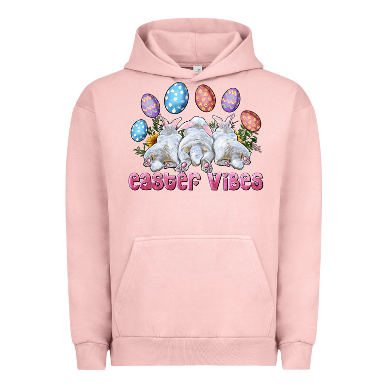 Easter Vibes With Bunny And Eggs Urban Hoodie by RanaPortraitStore | Teevron
