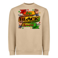 Mushroom dope black therapist juneteenth Heavyweight Sweatshirt - texasbilliewilder