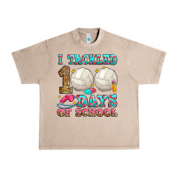 French Oak i tackled 100 days of school volleyball Urban Heavy Tee - Zillion Design Studio